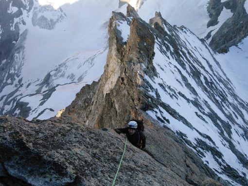 Obergabelhorn Arbengrat und Zinalrothorn